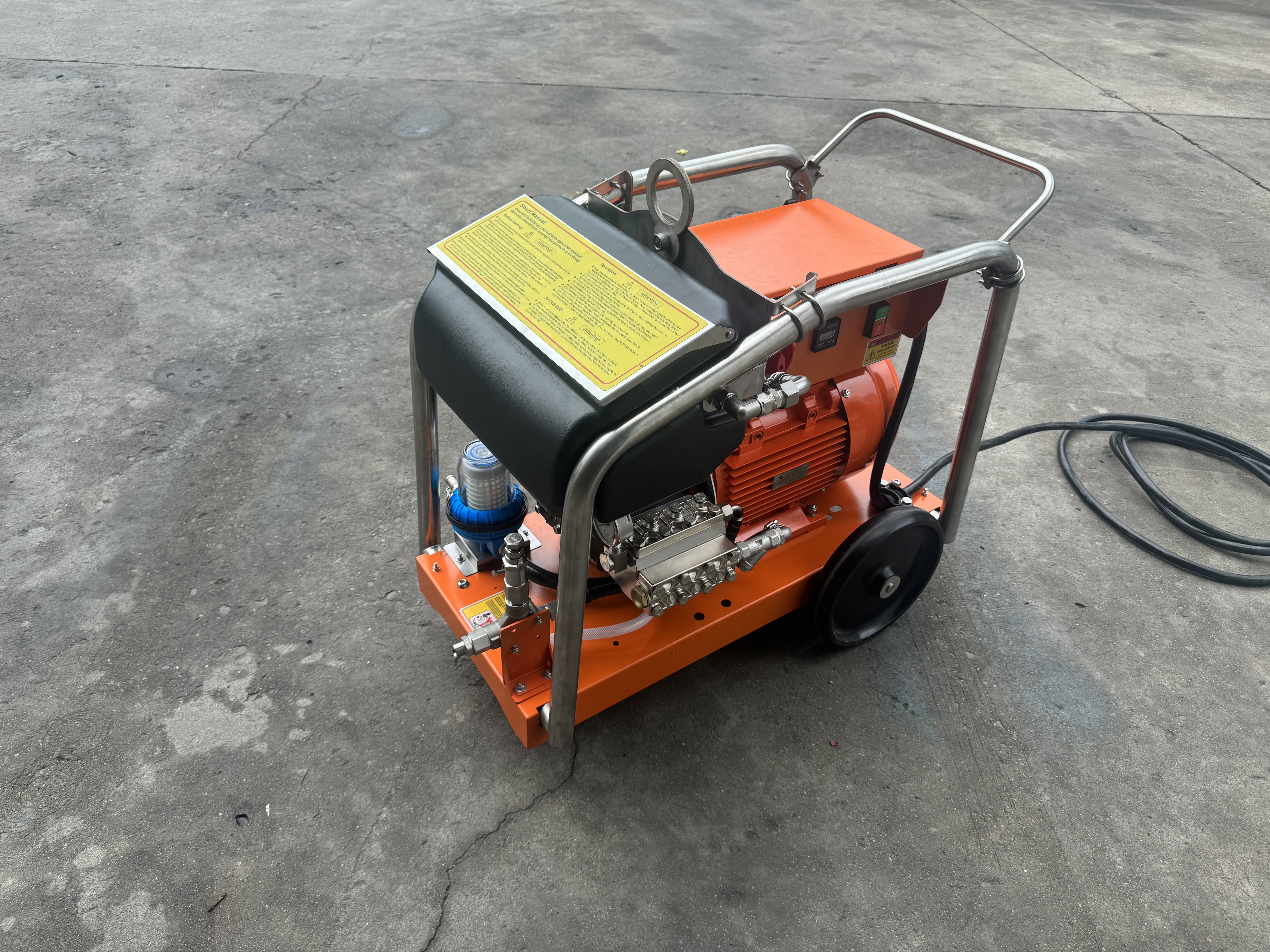 Achieve superior results with our high pressure water jet blasting equipmen