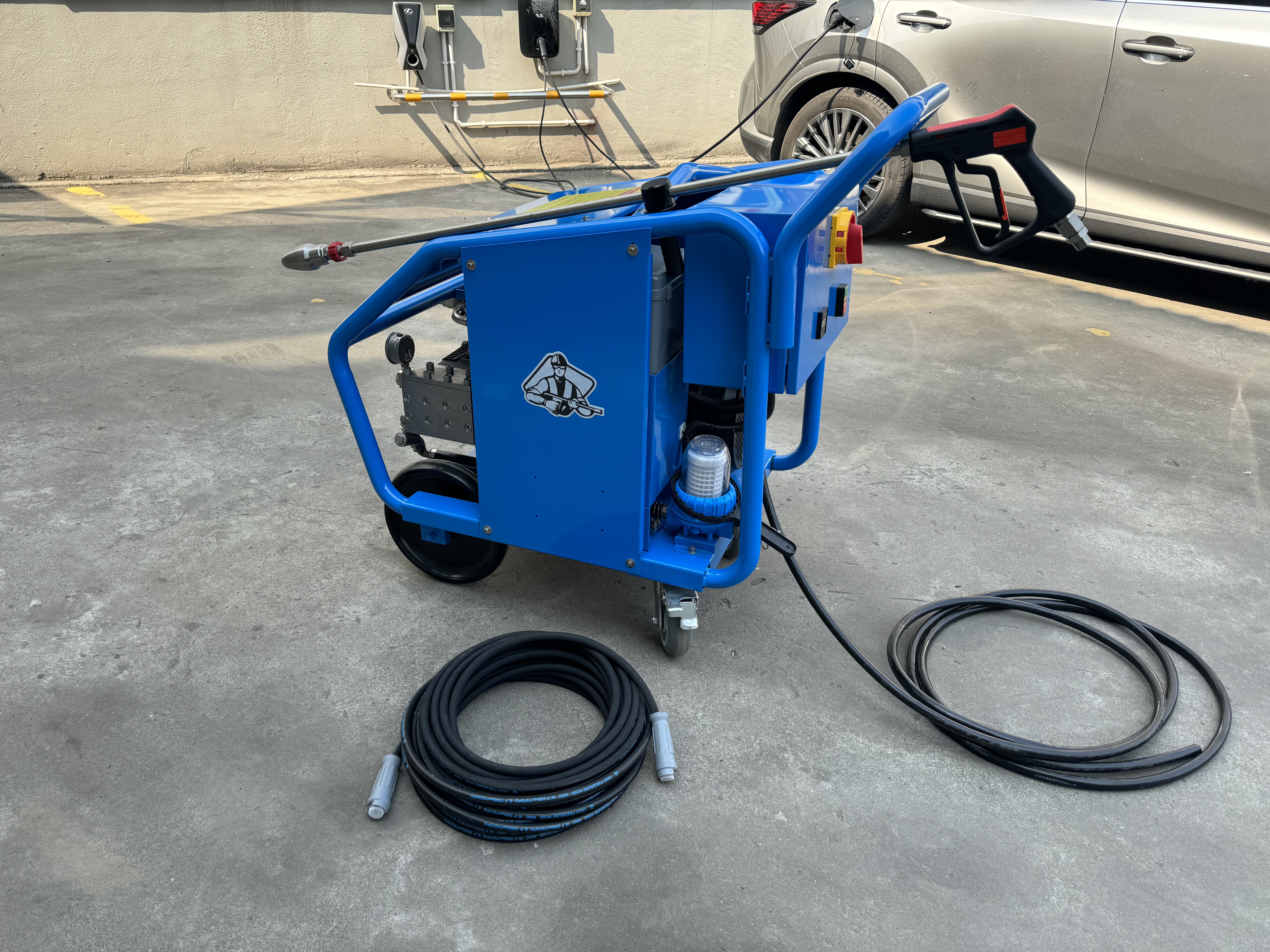 Save time and money with our high-performance pressure washing equipmen
