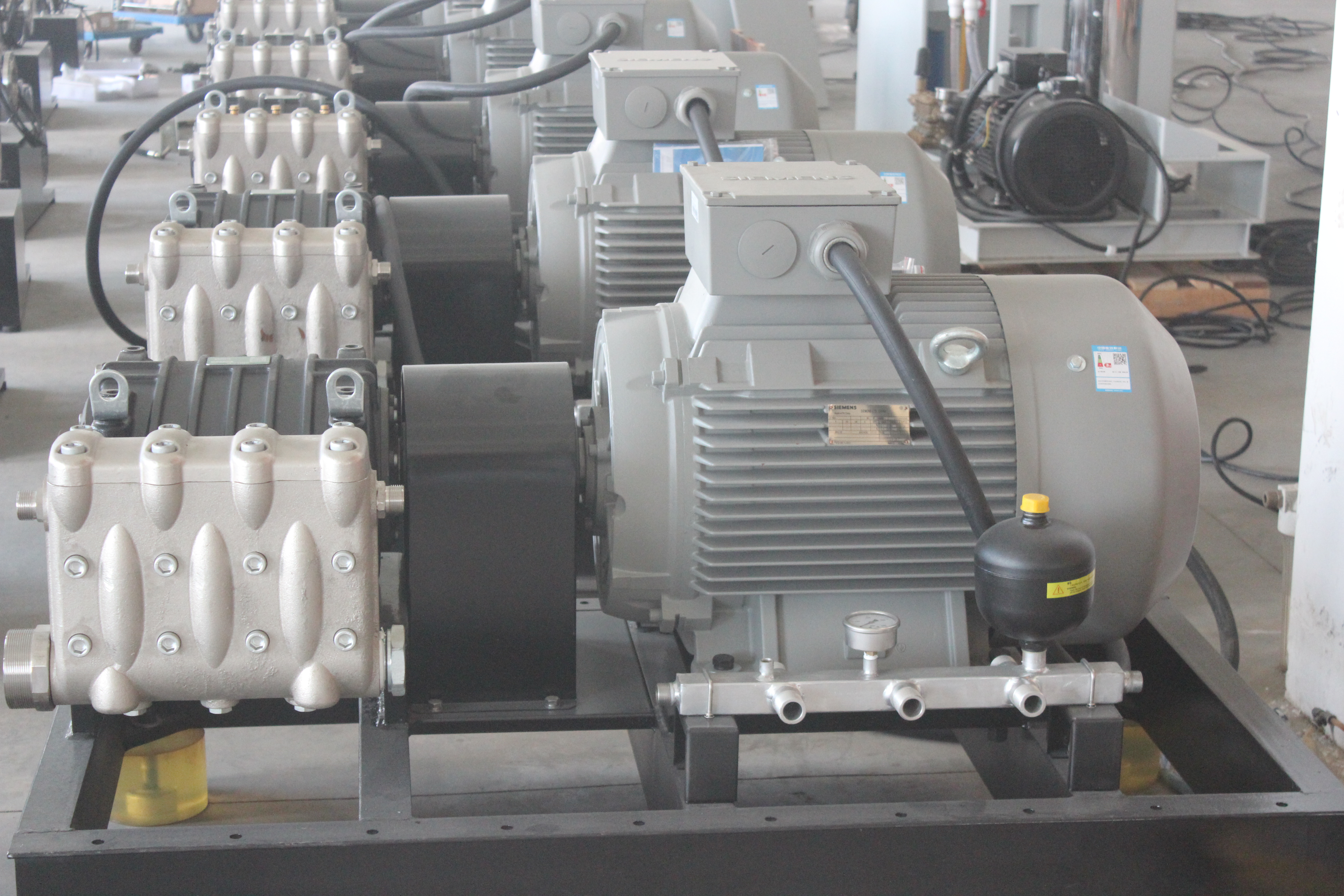 Kraftfull vattenpump utformad för professionellt bruk