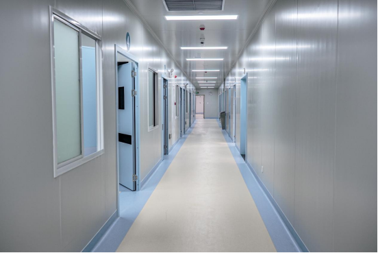 1、Layout of blood laminar flow ward