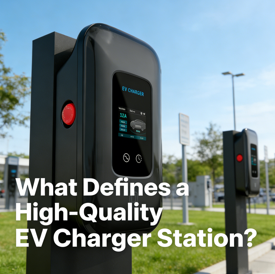 Mi jellemzi a magas minőségű EV-töltőállomást?