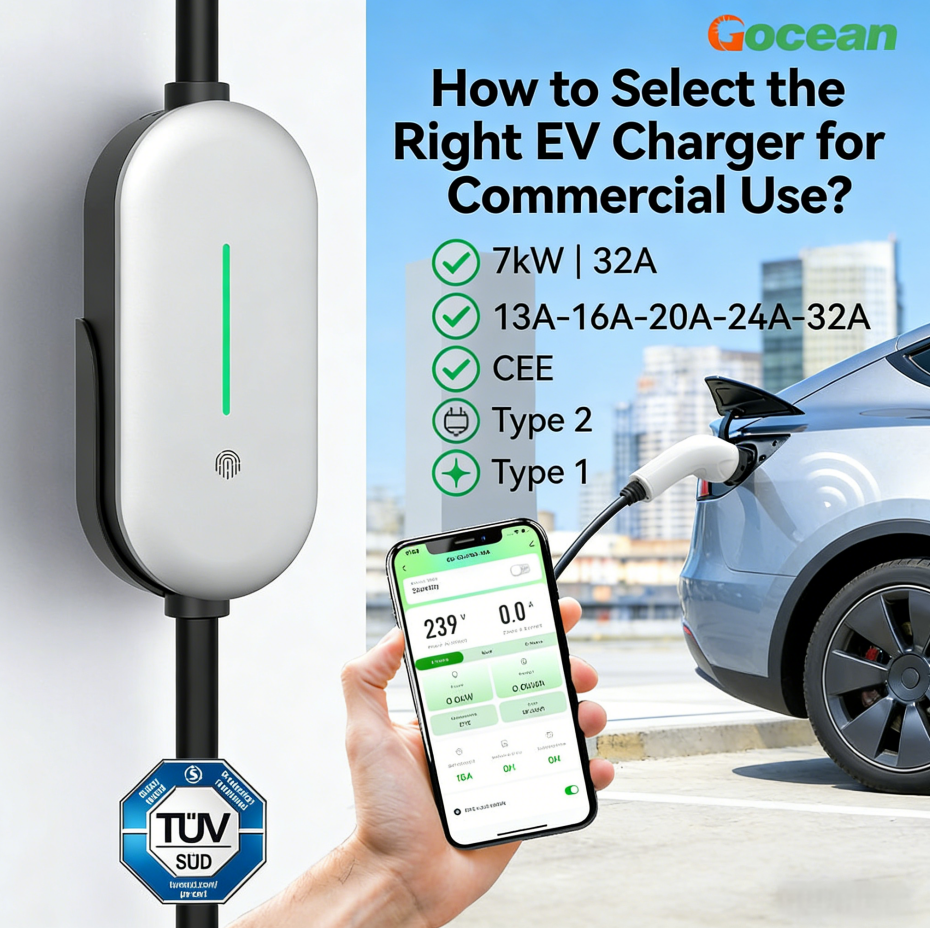 Hogyan válasszunk megfelelő elektromos járművek töltőberendezést kereskedelmi célra?