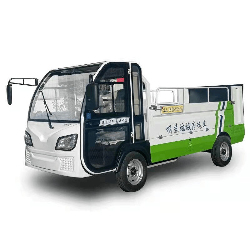 ALF SV-EGT1 Electric Garbage Truck, 2-Seater, 4300x1350x1900 mm, 4KW Motor, 50 km Range, 40 km/h Max Speed, 72V Maintenance-Free Battery, 240L x 8 Barrel Capacity, Hydraulic Tailboard,1 Ton Load Capacity, Electric Control with Remote