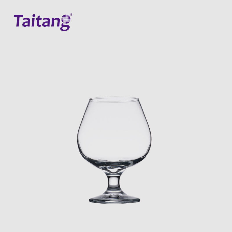 Taitang professional 518ml brandy snifter glass with high-transparency finish for hotel catering supplies.jpg