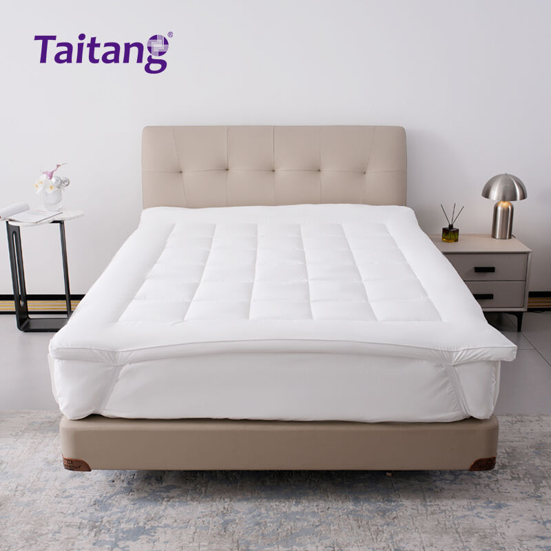 5-Star Hotel Collection Mattress Topper Luxury 6000# Down Silk Cotton Ultra-Soft Bed Topper