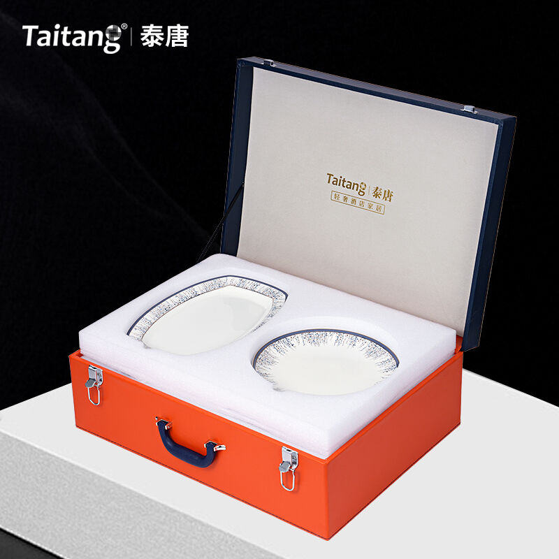 Jasper Beaded Curtain Luxury Bone China Dinnerware Set Fine Bone China Dishes for Five-Star Hotel Banquets & Fine Dining