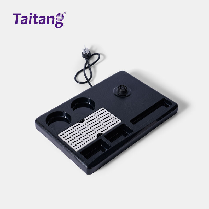 Plateau premium pour bouilloire électrique d'hôtel – Solution d'accueil hospitalière économique en espace