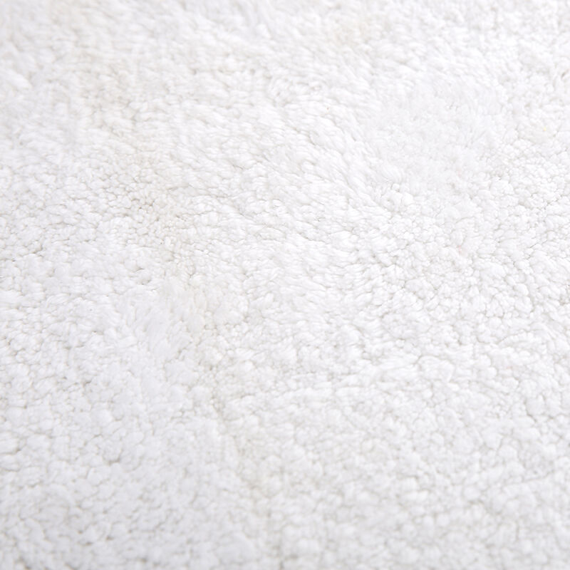 High Quality Hotel Bath Mat Wholesale White Plush Hotel Style Bath Mat for 5-Star Hotel Collection Luxury Bathroom Mats
