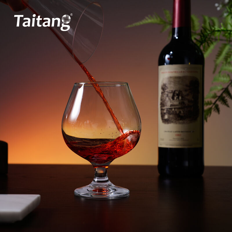 518ml Brandy Snifter Wholesale Glass Brandy Snifters for Luxury Hotel Bars