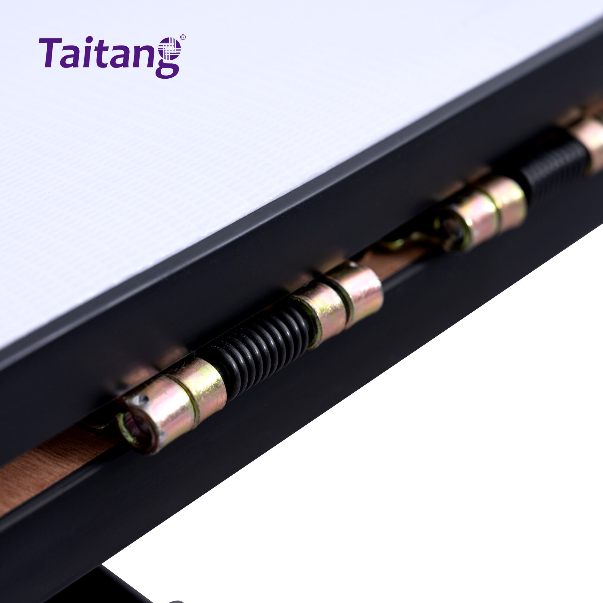 Heavy-Duty Foldable Banquet Table Round-to-Square PVC Hotel Dining Table Smart Space Solution