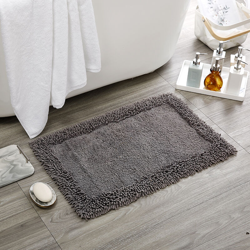 Hotel Bath Mat Wholesale Luxury Shaggy Hotel Bathroom Mats Hotel Collection Bath Mat for Hospitality