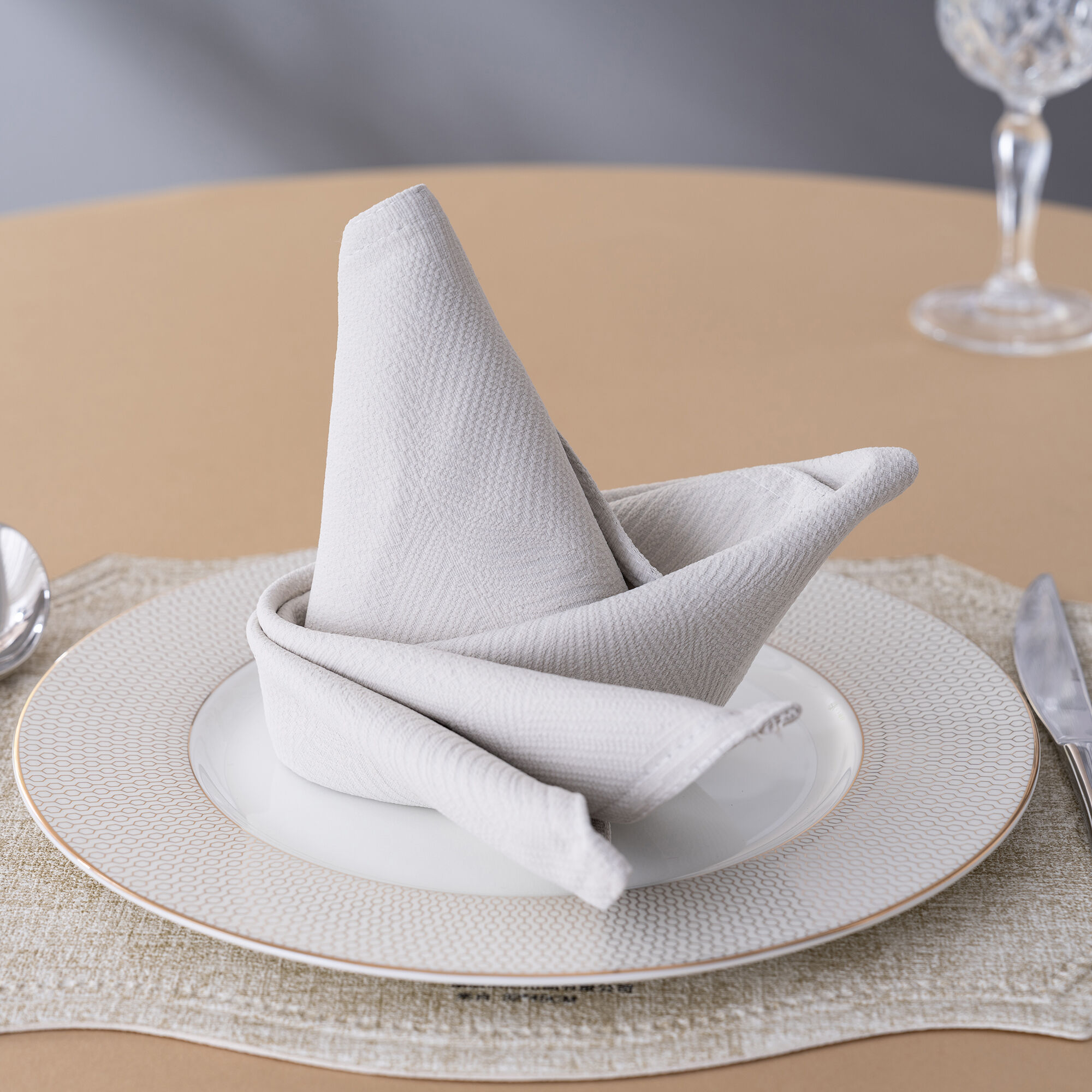 Servilletas de hotel de algodón y lino, 50x50 cm, suministros profesionales para hostelería y catering, mantelería duradera para mesas en el sector hotelero, venta al por mayor