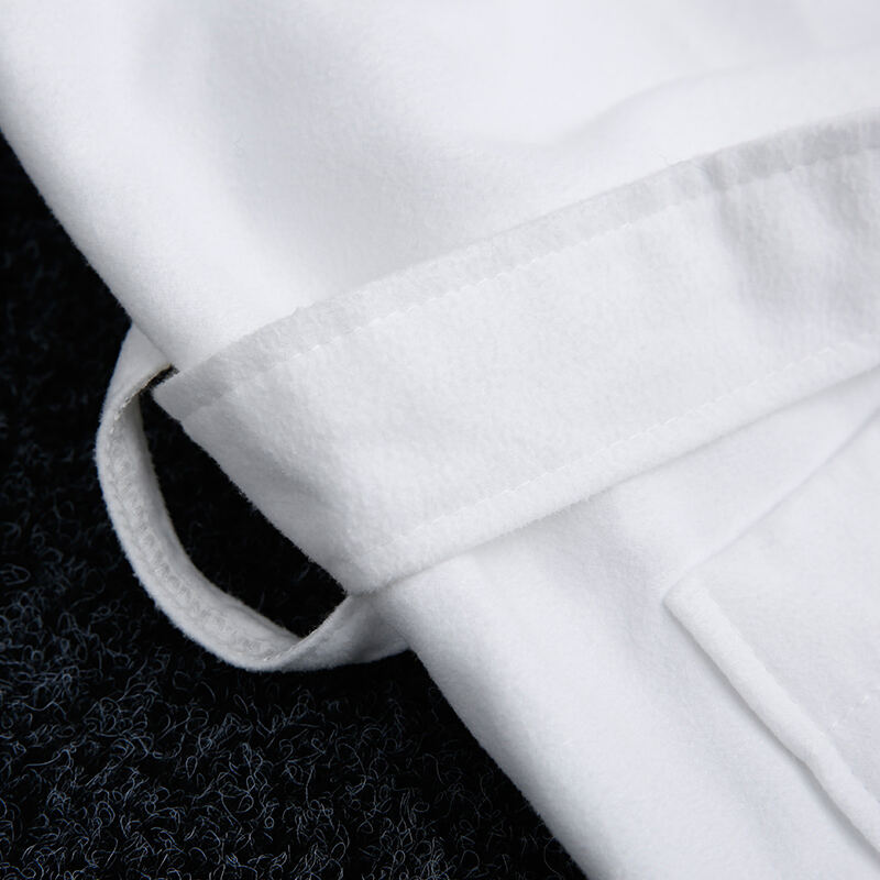 Double-Sided Fleece Shawl Collar Hotel Bathrobe Wholesale Hotel Linen & Bathroom Supplies