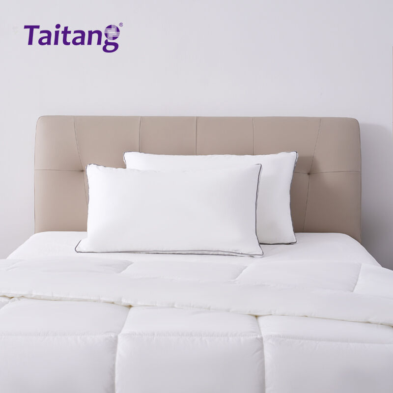 1400g Double-Piped Hotel Quality Pillows Wholesale Bulk Microfiber Bed Pillows