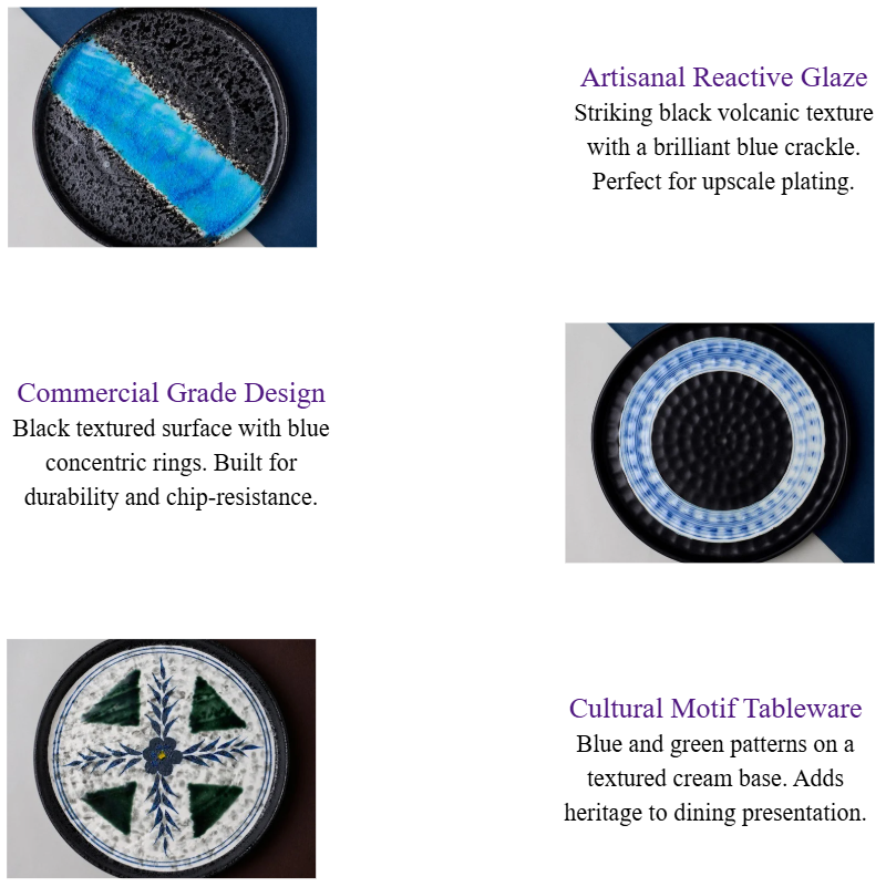 8-Inch Glazed Ceramic Dinnerware Set Reactive Glazed Plates for Luxury Hotels and Restaurants.png