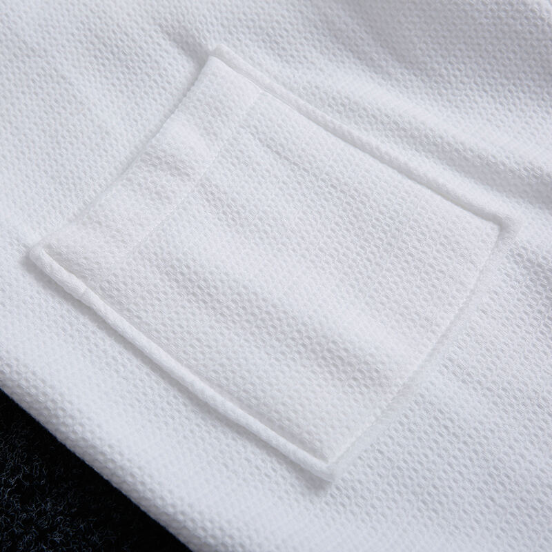 1200 g luxe wafel-terry dubbele laag kimono badjas, groothandel hotelbeddengoed en spasupplies