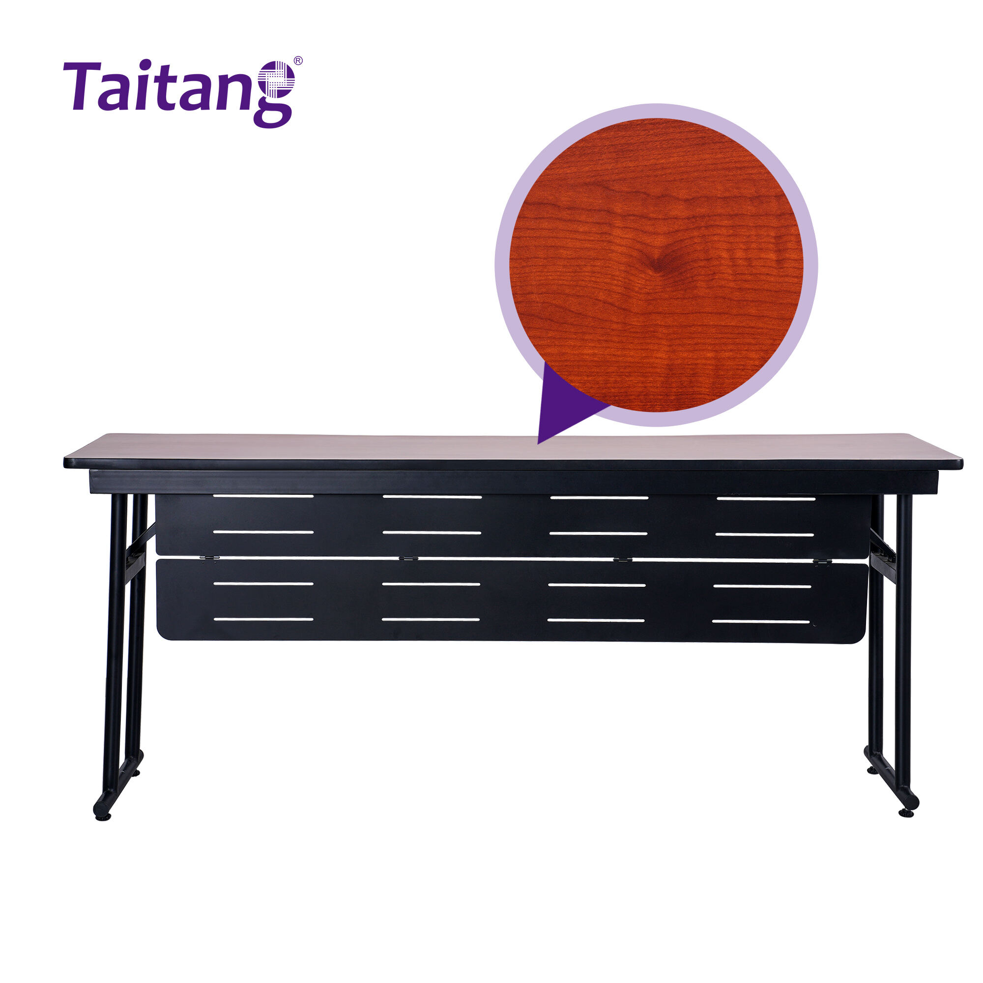 180cm Foldable Hotel Meeting Table with Panel Fireproof Conference Table Hotel Furniture & Smart Hotel Solution