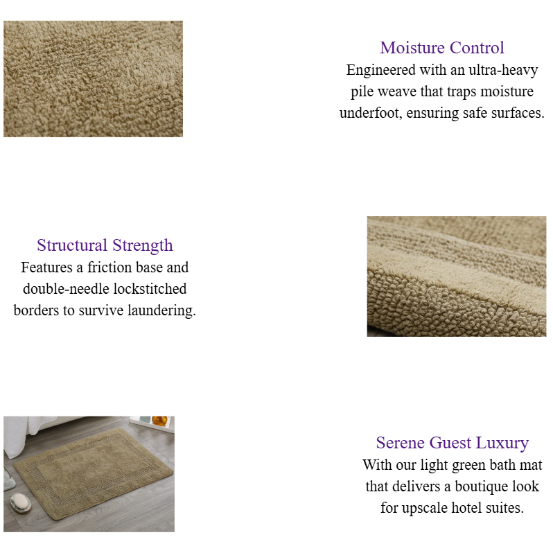 High Quality Bath Mats 600g Ultra-Heavy Luxury Hotel Bathroom Mats Soothing Sage Green.png