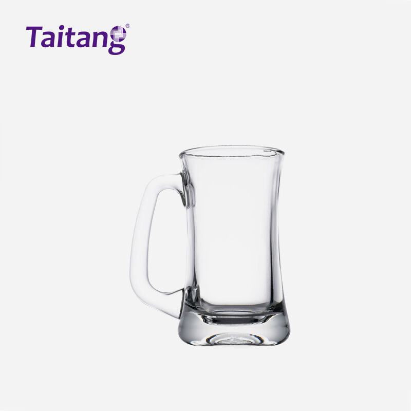 Taitang 335ml European Straight-Sided Beer Mug with Ergonomic Handle for Hotel Bar Service.jpg