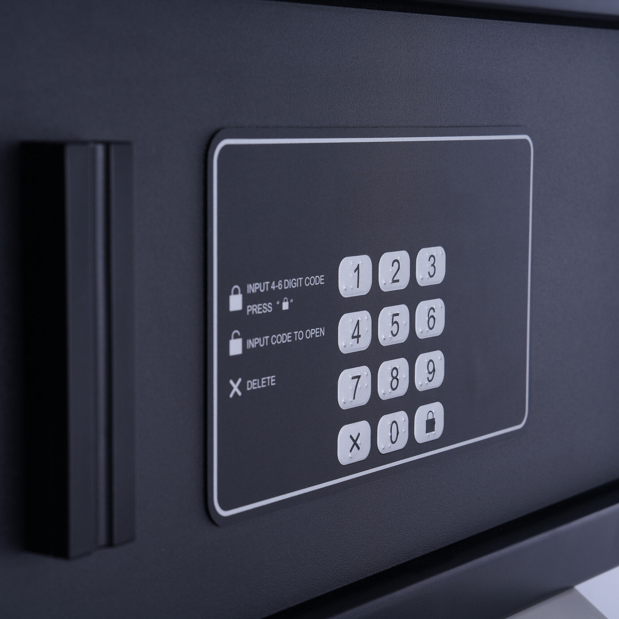 Fully Automatic na Electronic na Hotel Room Safe Box na Secure na Laptop-Size Deposit Box para sa Hospitality
