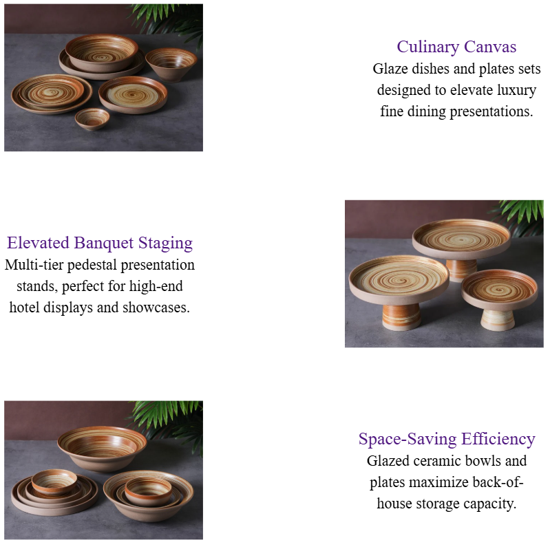Pottery Spiral Glaze Dinnerware Set Glazed Ceramic Dinnerware & Cups.png