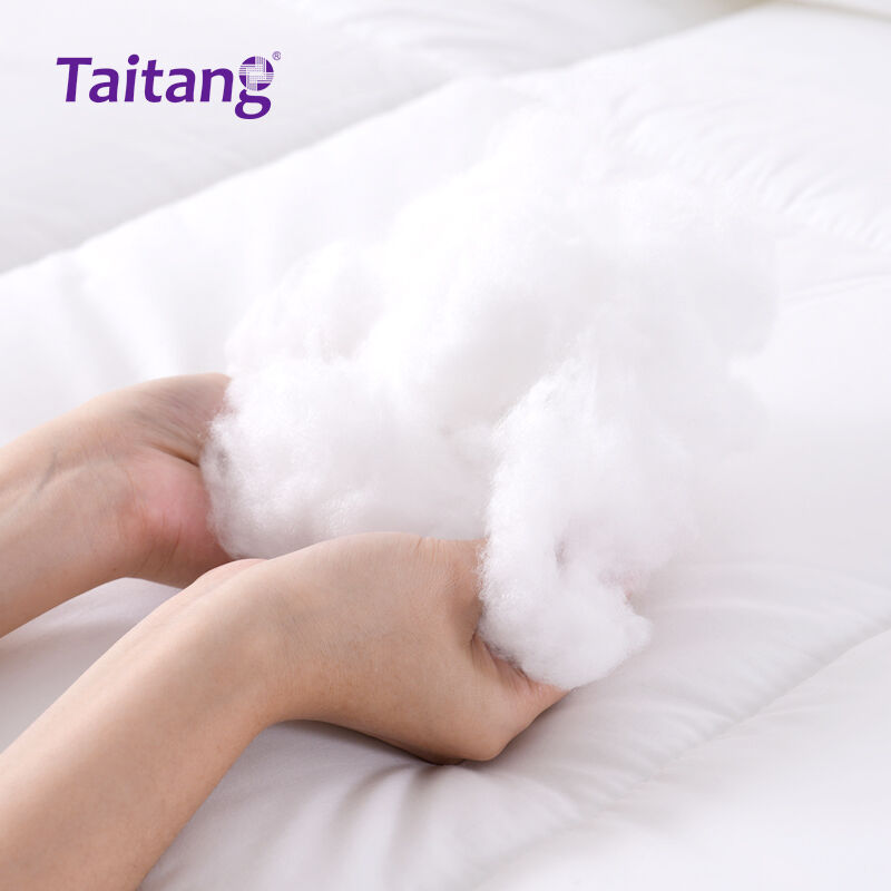 Hotel Style Duvet Insert 100% Cotton Down-Proof Fabric High-Loft Microfiber Filling for Luxury Hotel Collection