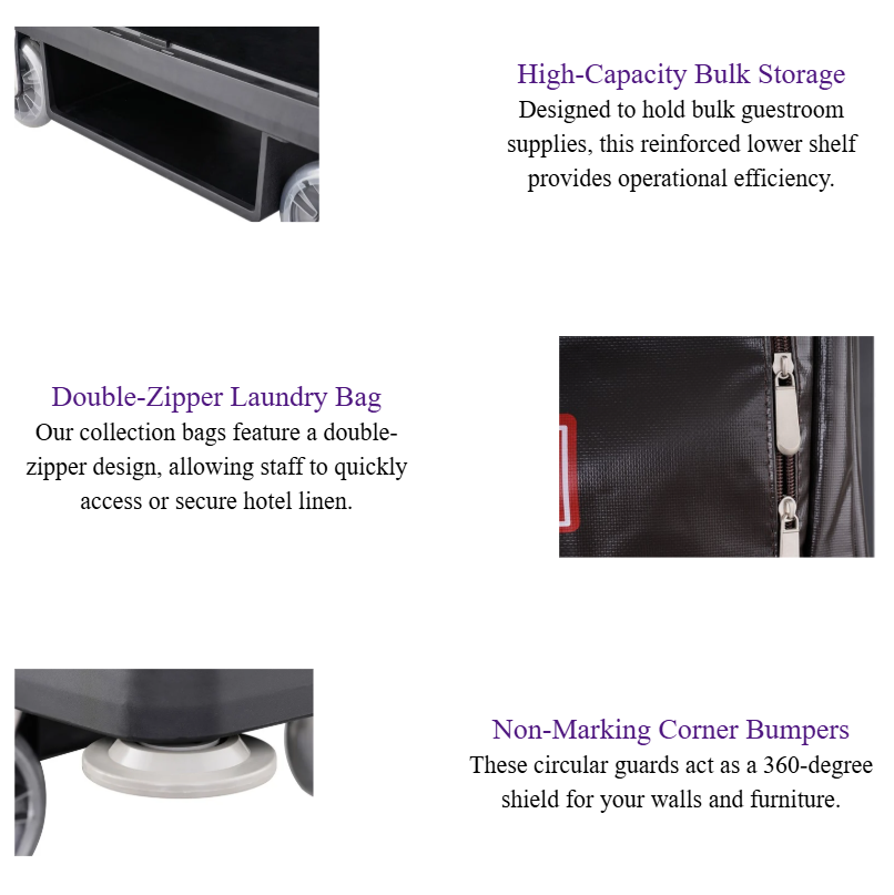 Housekeeping Trolley Series High-Capacity Room Service Carts.png