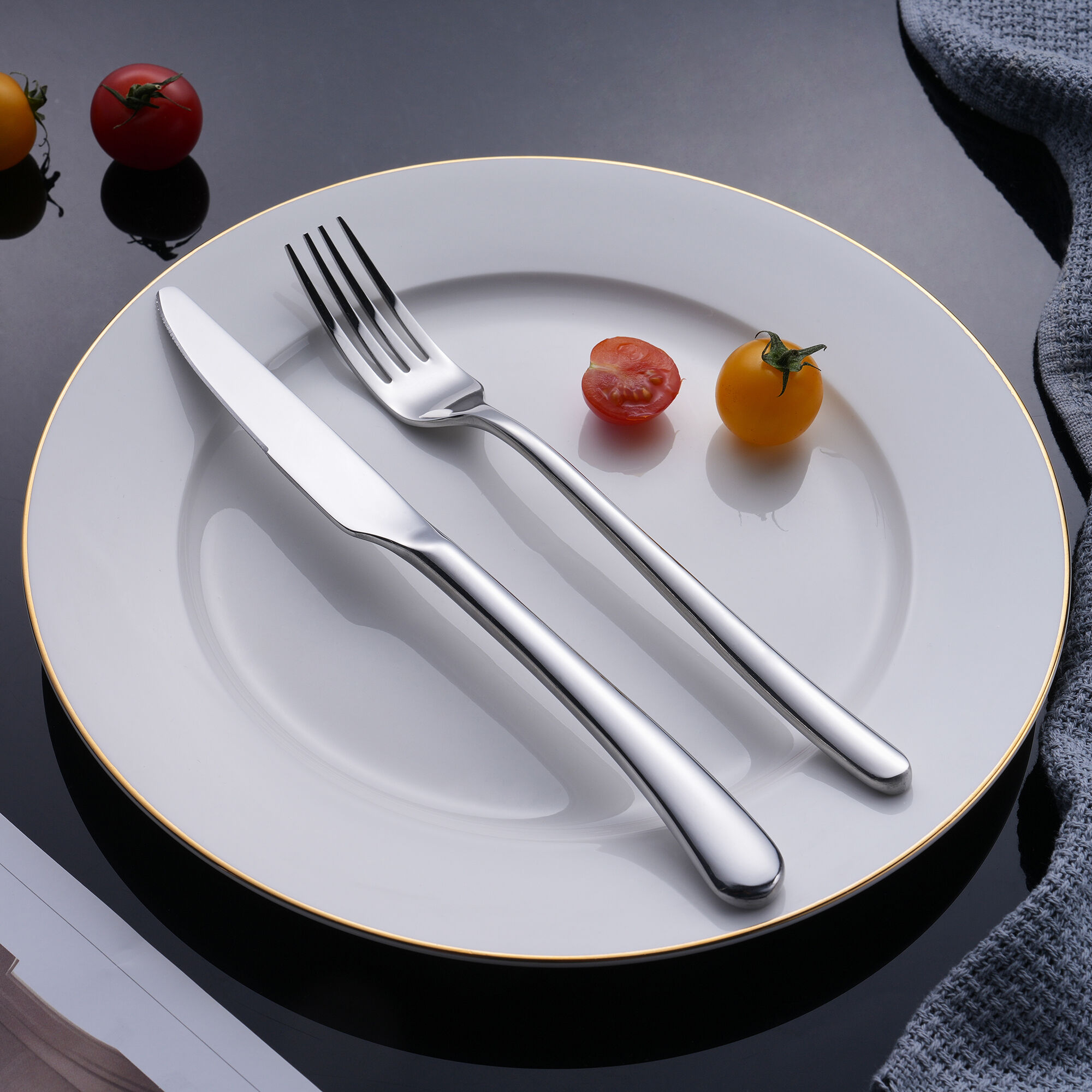 Luxury Restaurant Cutlery Set Premium Stainless Steel Commercial Flatware for Elite Hotels & Fine Dining