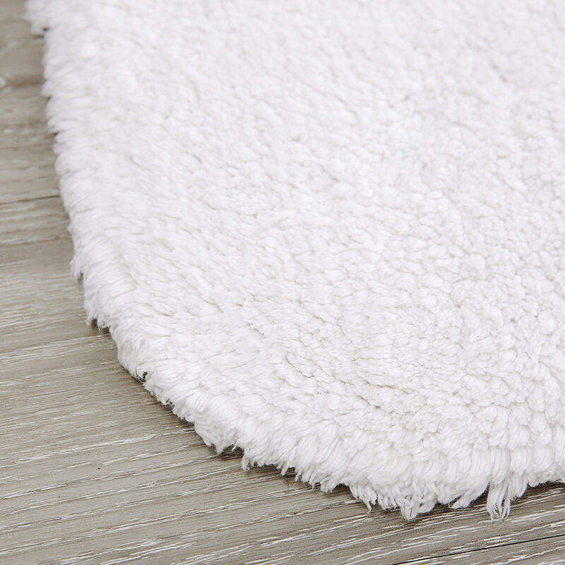High Quality Hotel Bath Mat Wholesale White Plush Hotel Style Bath Mat for 5-Star Hotel Collection Luxury Bathroom Mats