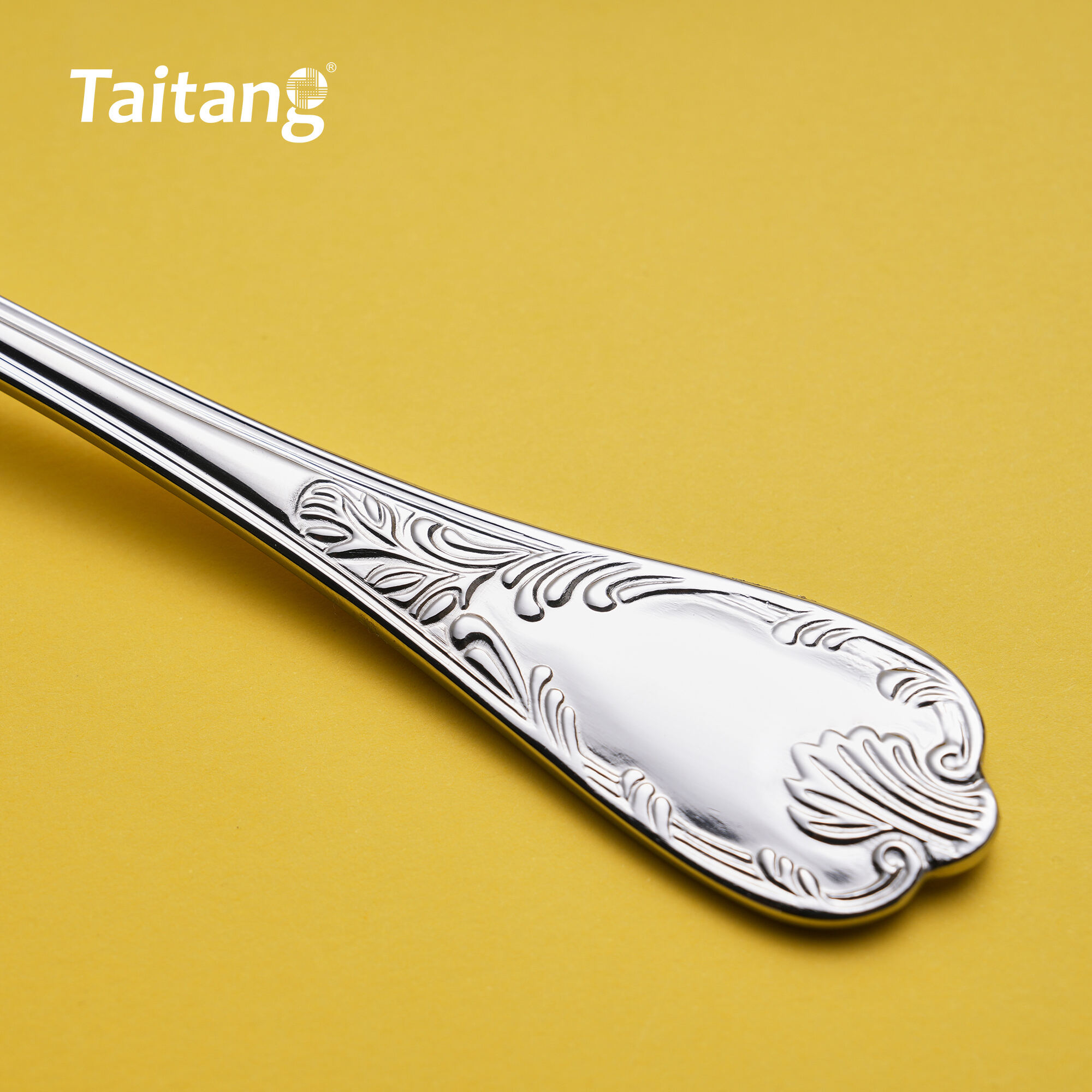 Royal Baroque Embossed Restaurant Cutlery Set 304 & 420 Steel Luxury Cutlery Set & Regal Table Accessories