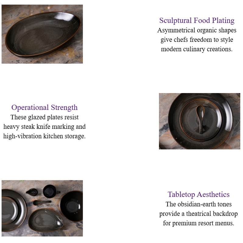 Grey-Brown Glazed Ceramic Dinnerware Set Ceramic Dinner Sets for Luxury Hotels & Resorts.png