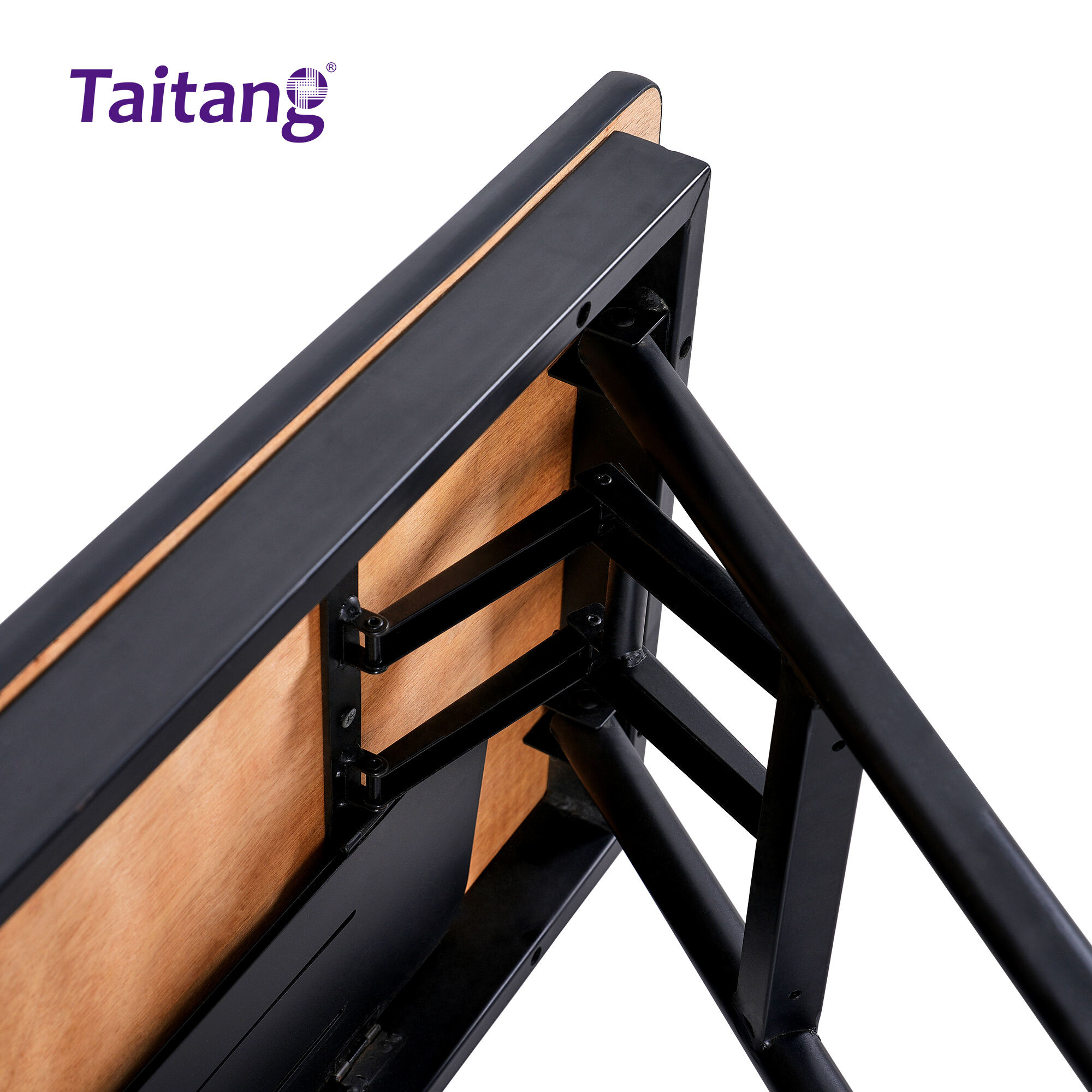 180cm Foldable Hotel Meeting Table with Panel Fireproof Conference Table Hotel Furniture & Smart Hotel Solution