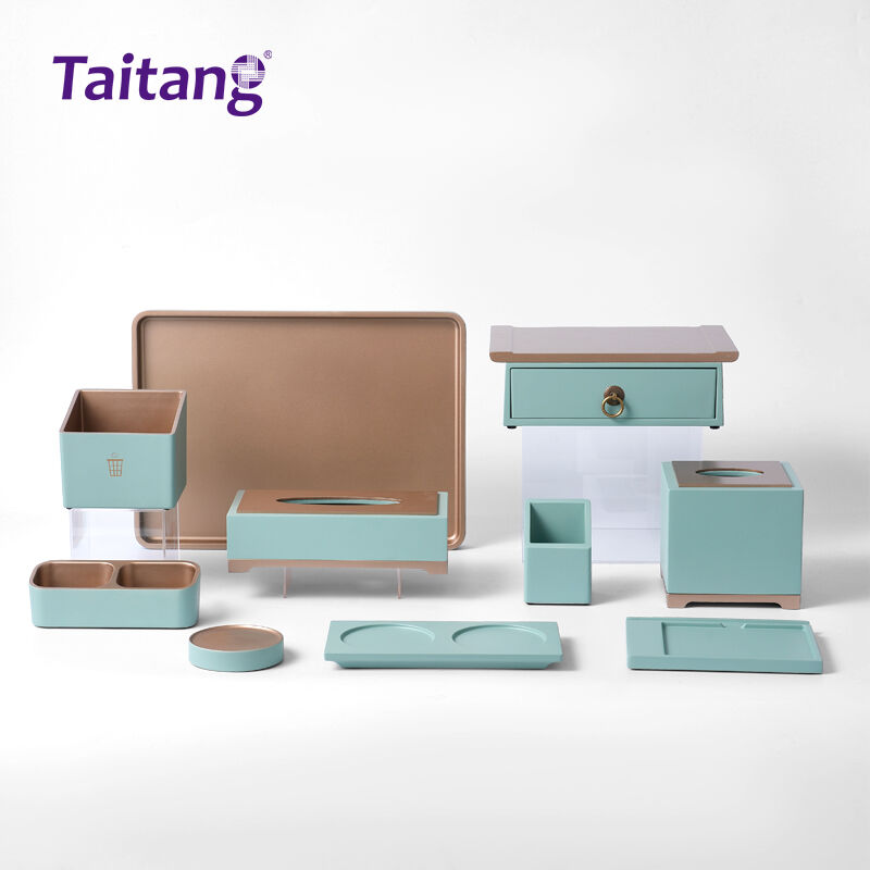 Hotel Resin Bathroom Accessories Set Bulk Hospitality Supplies Wholesale