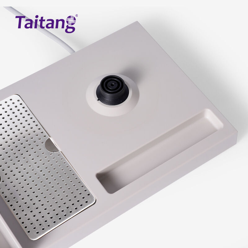 Premium ABS Hotel Kettle Welcome Tray Khaki Integrated Guest Room Solution for Luxury Hospitality