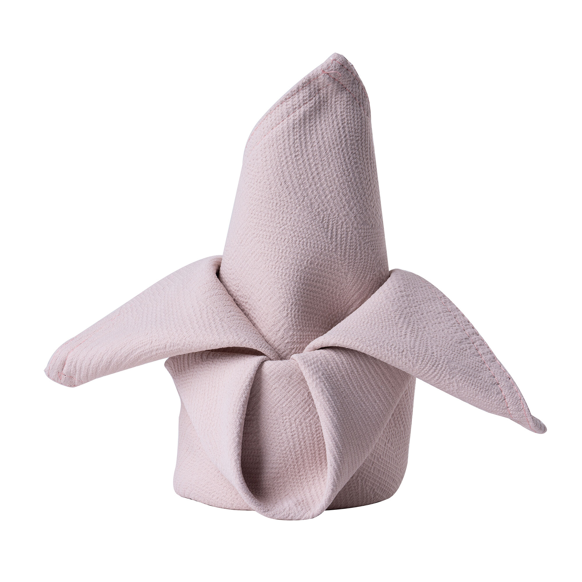 دستمال‌های هتلی از ترکیب پنبه و کتان به رنگ رز، به ابعاد ۵۰×۵۰ سانتی‌متر، لوازم برتر هتل و خدمات غذایی، پارچه‌های لوکس میزهای مراسم ازدواج و شام‌های تشریفاتی، پارچه‌های مهمان‌نوازی