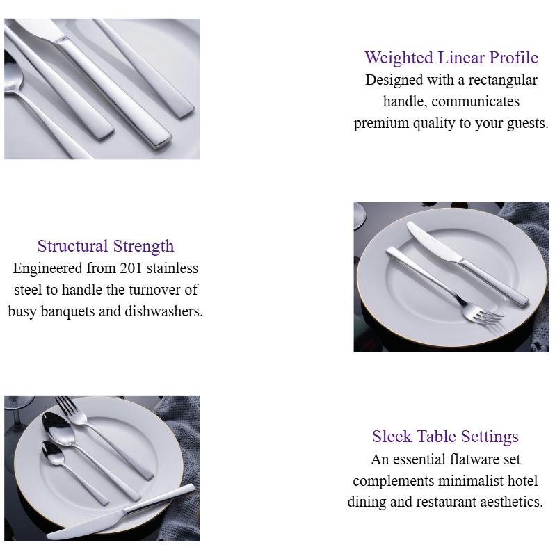Square-Edge Restaurant Cutlery Set 201 Steel Table Accessories & Serving Cutlery Set for Hotels, Luxury Lounges.png