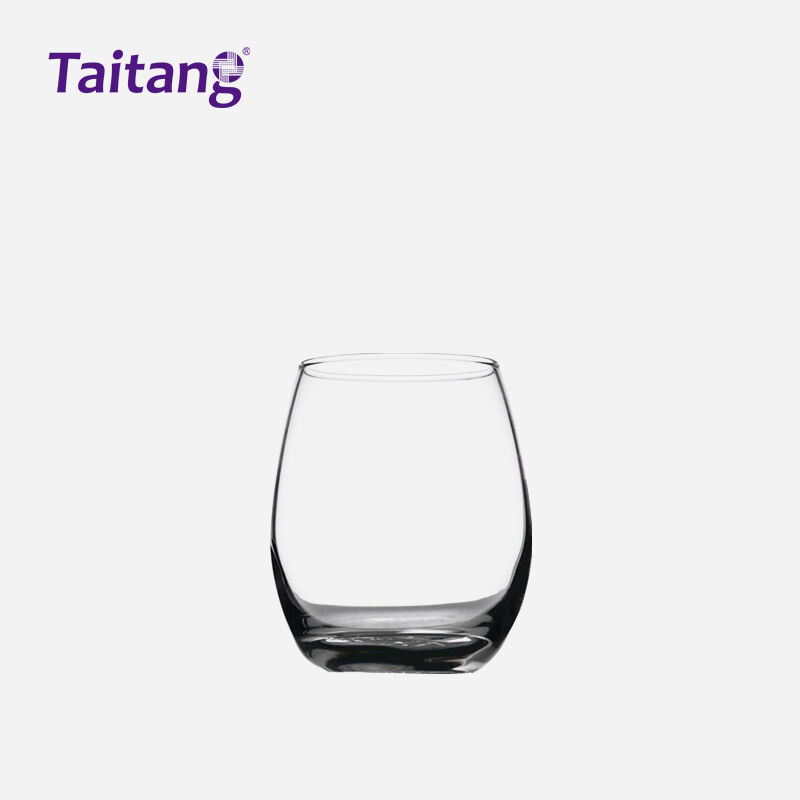 Taitang 330ml Stemless Egg-Shaped Glass – Durable and Stylish Drinkware for Hotel Guest Rooms.jpg