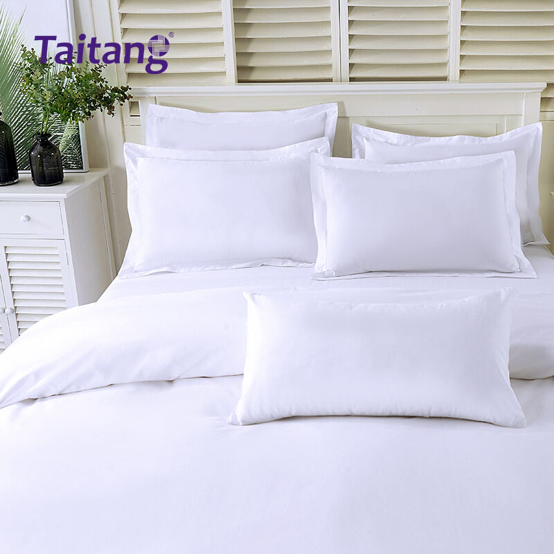 Set Perlengkapan Tempat Tidur Hotel Mewah—Katun Sateen 300 Thread Count, Grosir Seprai Hotel & Sarung Selimut untuk Kamar Tamu Bintang Lima