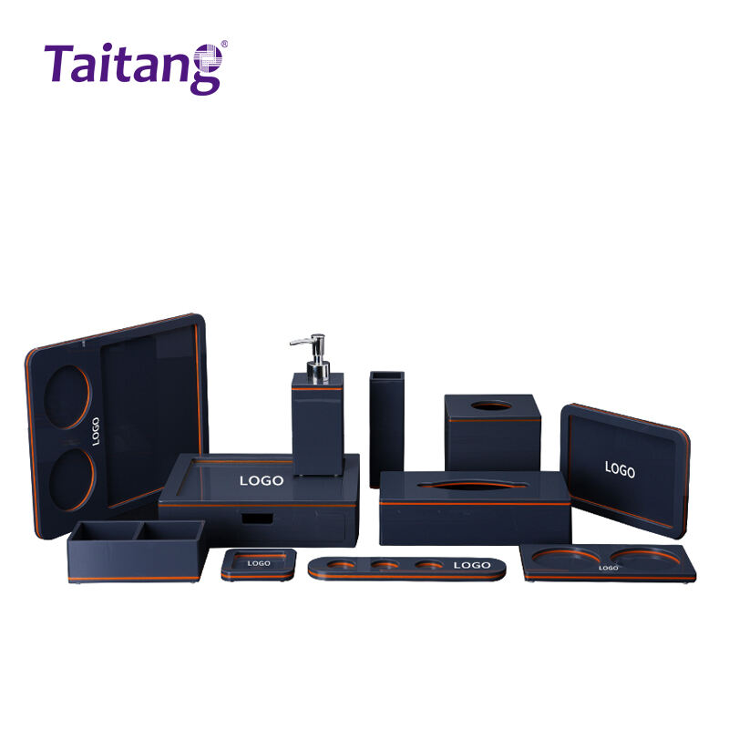 Modern Acrylic Hotel Amenities Set - Premium Shatter-Resistant & Eco-Friendly for Mid to Upscale Hotels