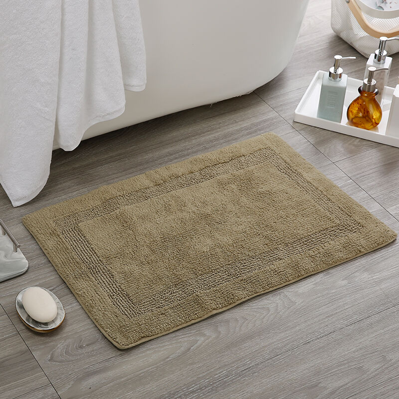 High Quality Bath Mats 600g Ultra-Heavy Luxury Hotel Bathroom Mats Soothing Sage Green