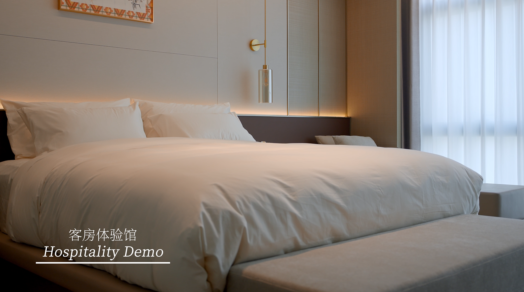 Taitang Hospitality Demo Room Full Hotel Room Solutions