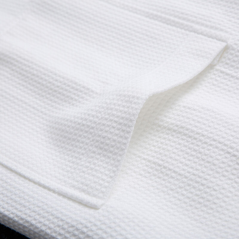 Lightweight Small Waffle Hotel Bathrobe Quick-Dry Kimono Style Wholesale Luxury Hotel Linen Supplier