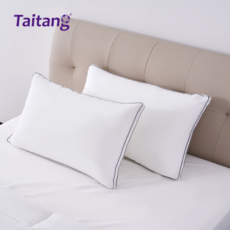 1400g Double-Piped Hotel Quality Pillows Wholesale Bulk Microfiber Bed Pillows