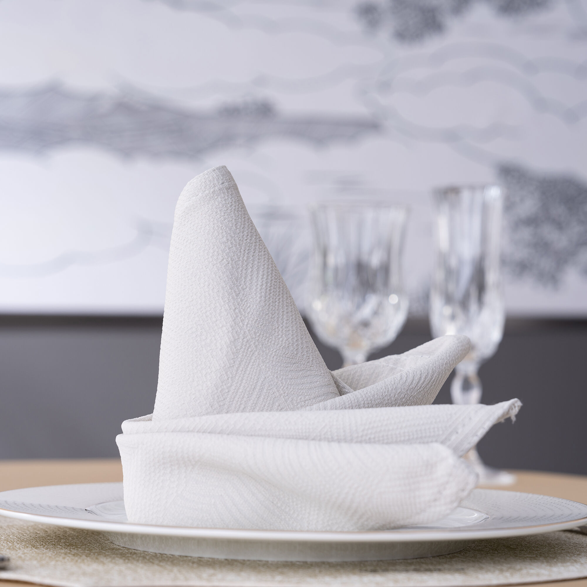 Servilletas de hotel de algodón y lino, 50x50 cm, suministros profesionales para hostelería y catering, mantelería duradera para mesas en el sector hotelero, venta al por mayor