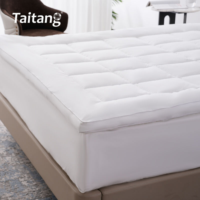 5-Star Hotel Collection Mattress Topper Luxury 6000# Down Silk Cotton Ultra-Soft Bed Topper