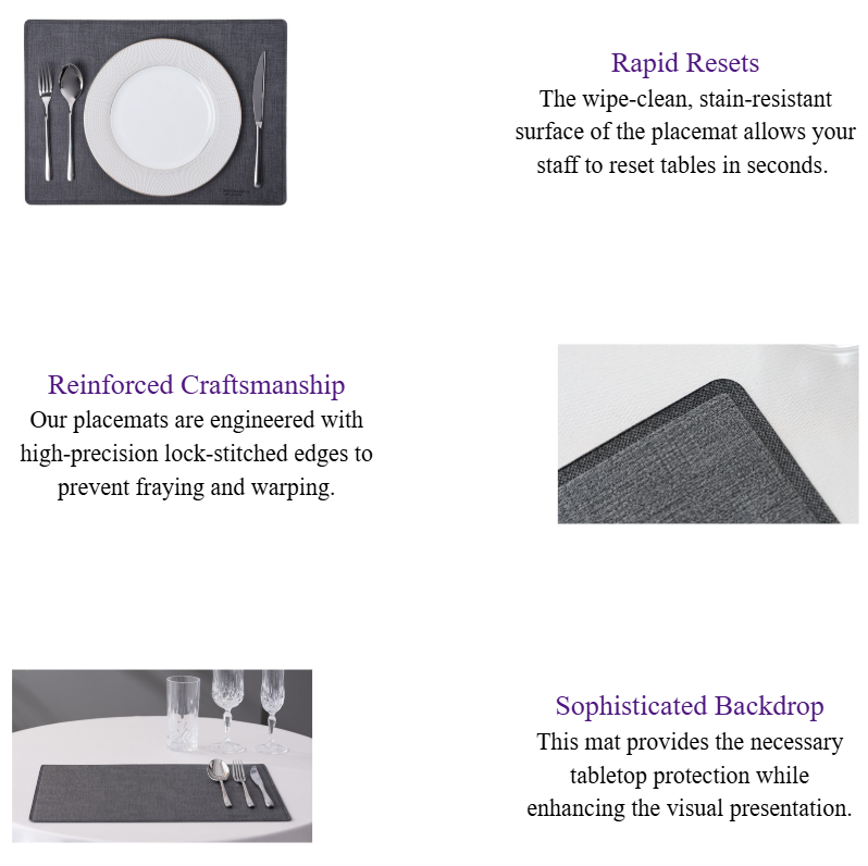 45cm Hotel Placemat Heat-Resistant & Stain-Proof Commercial Catering Supplies Non-Slip Hospitality Table Mat Wholesale.png