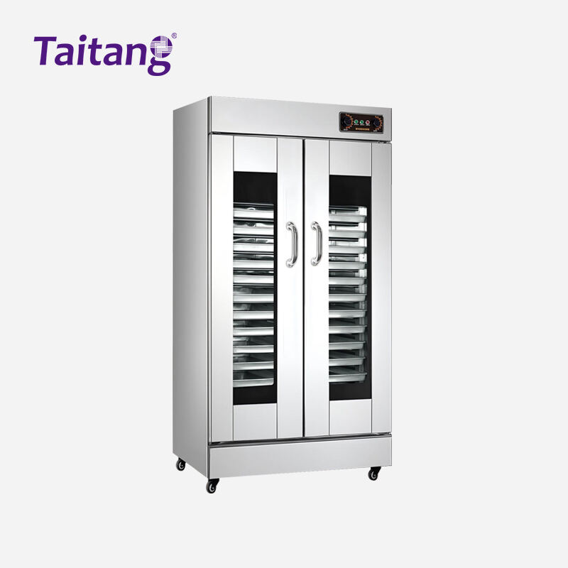 Hotel Restaurant Equipment Commercial Grade Energy Efficient Premium Double-Door Dough Proofer With wheels