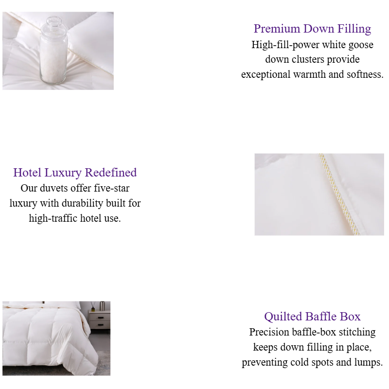 Luxury Hotel Collection Goose Down Duvet White Goose Down Comforter for High-End Hospitality.png
