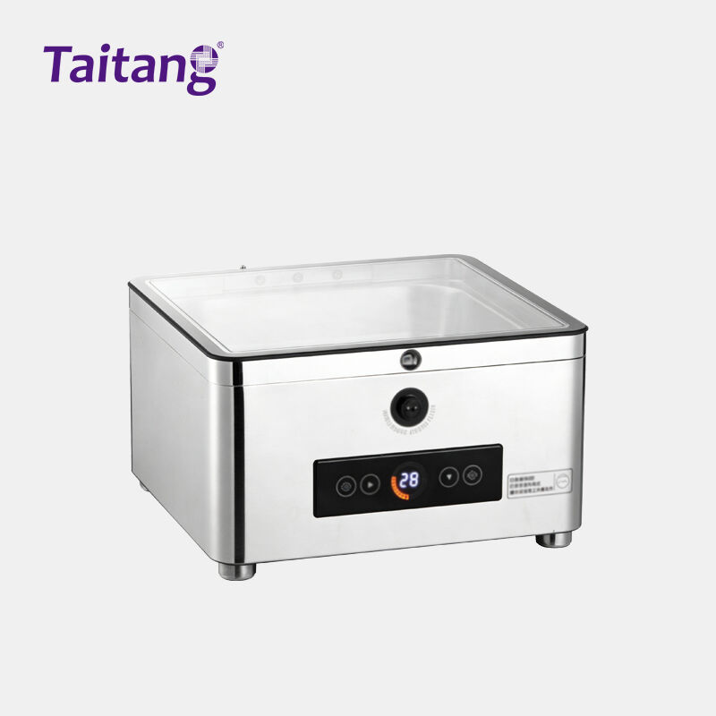 Elektr taomlar issiqlantirgichi, aqlli ikki turli quruq va nam isitishli buffet, raqamli termostatli 304 martaba stainless steel chafing idishi
