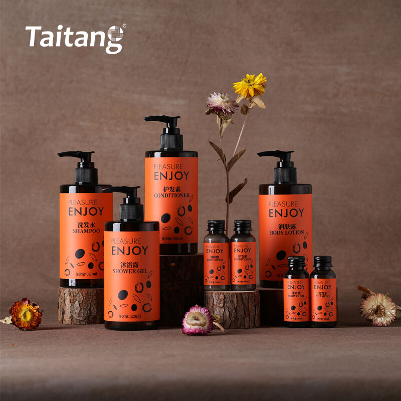 Canned 40Ml Shampoo Shower Gel Hair Conditioner Skin Lotion For Hotel Bathroom Supplies